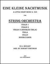 Eine Kleine Nachtmusik Orchestra sheet music cover